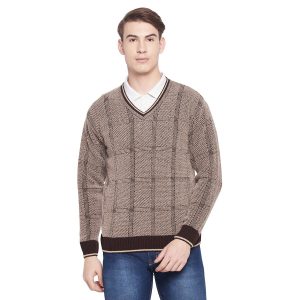 Duke Urban Men Full Sleeve V Neck Sweater (SDS2067)