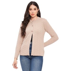 Duke Urban Women Full Sleeve Self Design Cardigan (LQS9745)