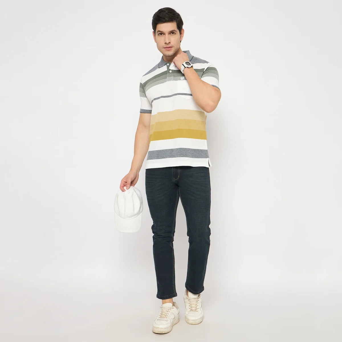 Duke Urban Men Half Sleeve Cotton Tshirt (LF7377) - Image 8