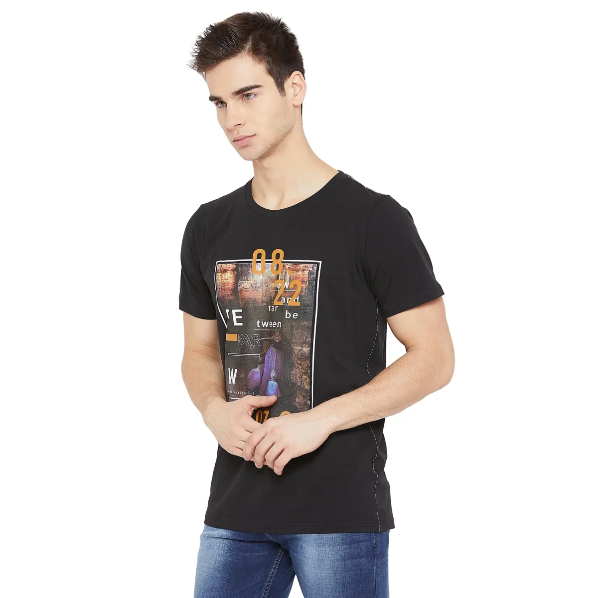 Duke Stardust Men Half Sleeve Cotton T-shirt (ONLF169) - Image 4