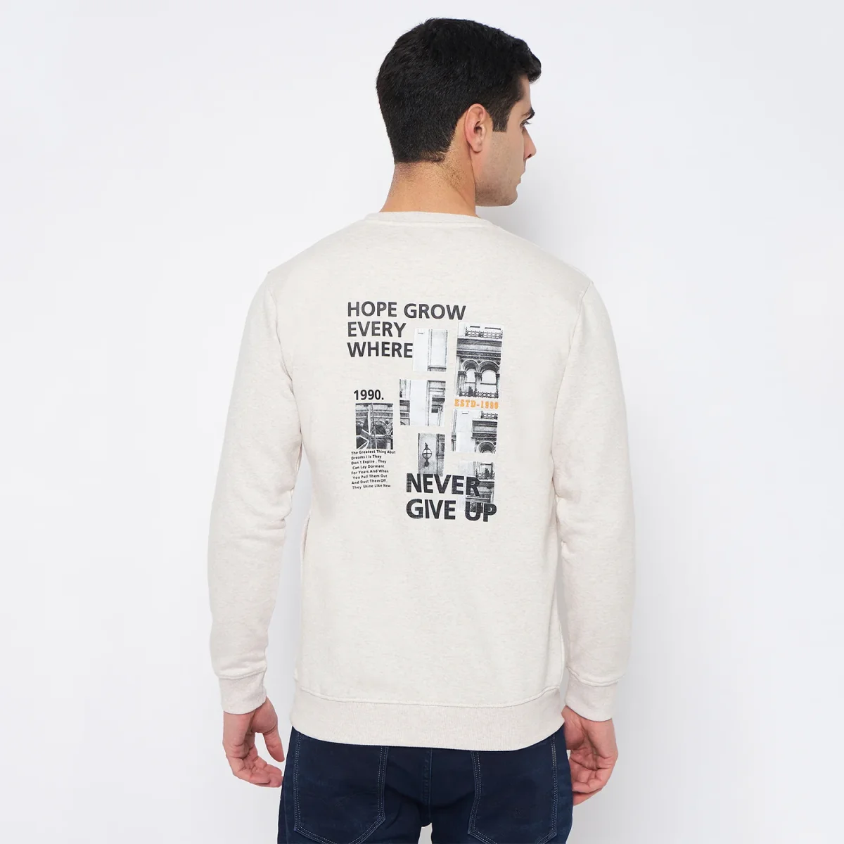 Duke Urban Men Round Neck Sweatshirt (LF6239) - Image 6