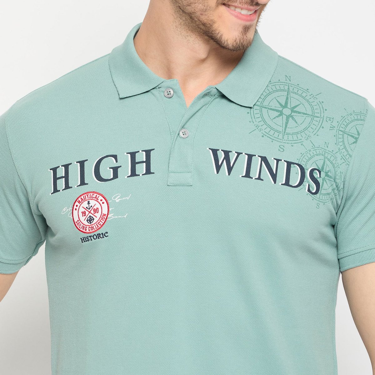 Duke Urban Men Half Sleeve Cotton T-shirt (LF7107) - Image 7