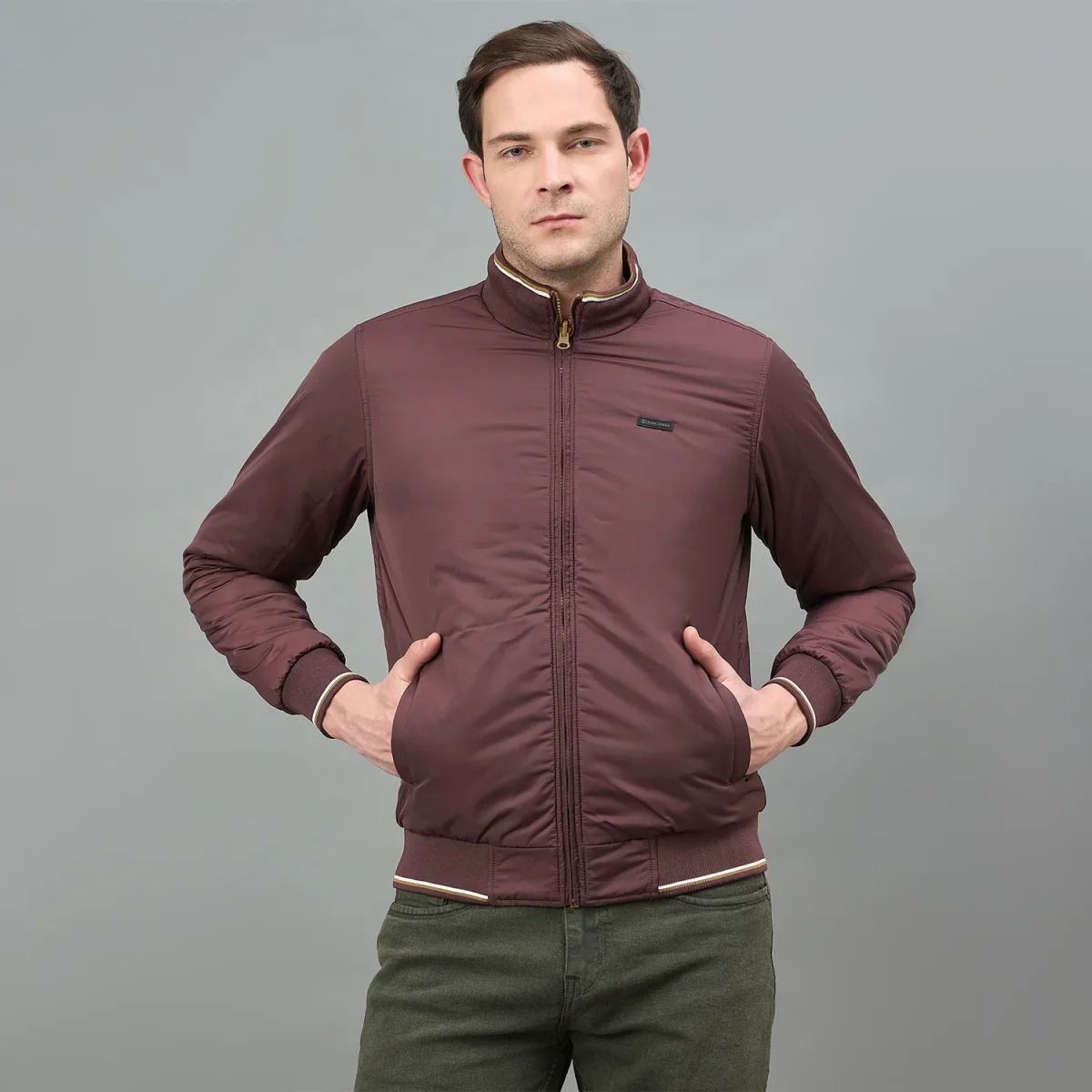 Duke Urban Men Full Sleeve High Neck Reversible Jacket (SDZ3149) - Image 8