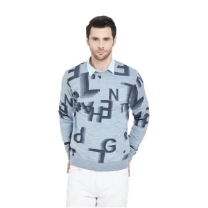 Duke Urban Men Full Sleeve V-Neck Sweater (SDS8057)