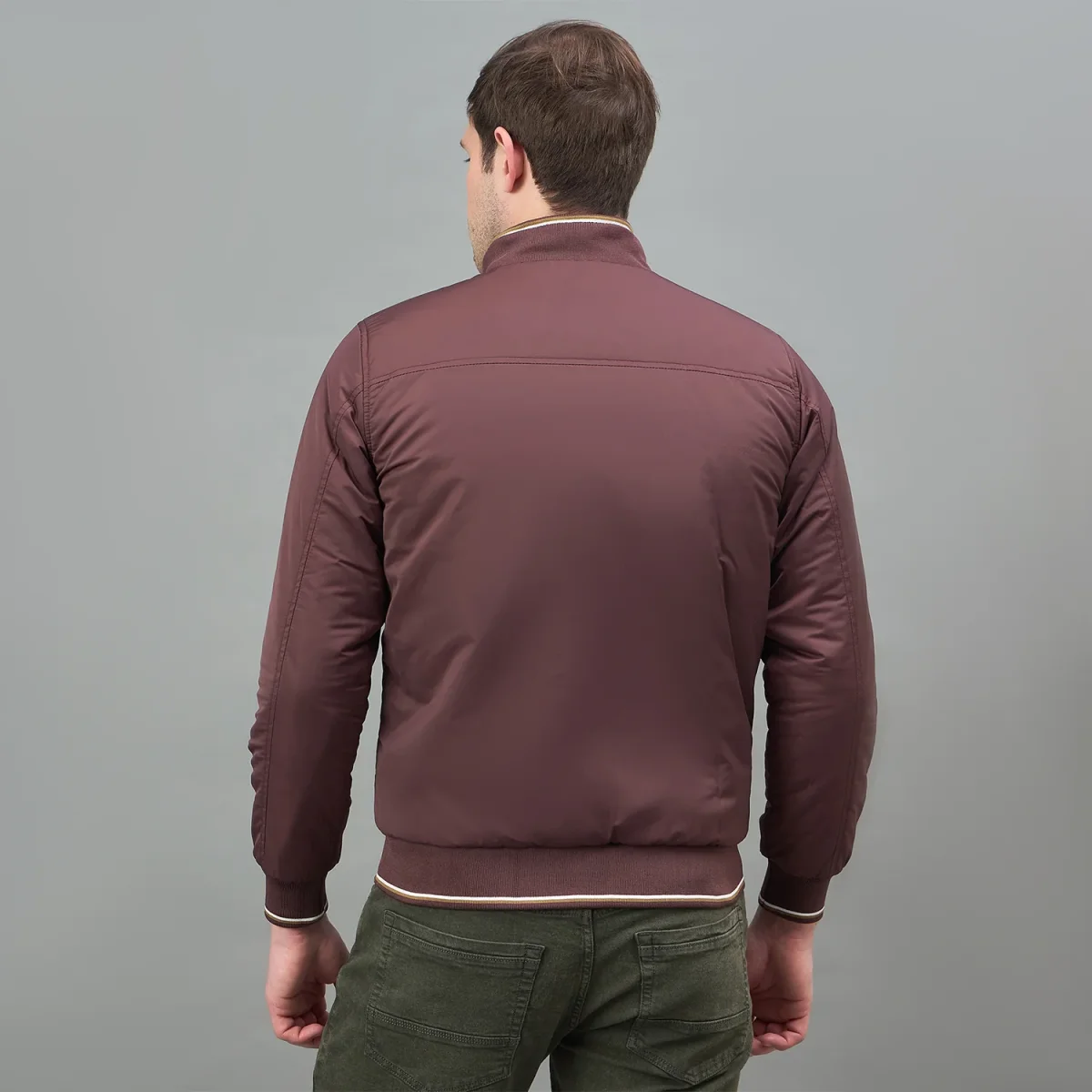Duke Urban Men Full Sleeve High Neck Reversible Jacket (SDZ3149) - Image 9