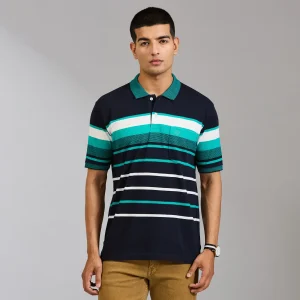Duke Men Half Sleeve Cotton Regular Casual T-shirt (LF7908)